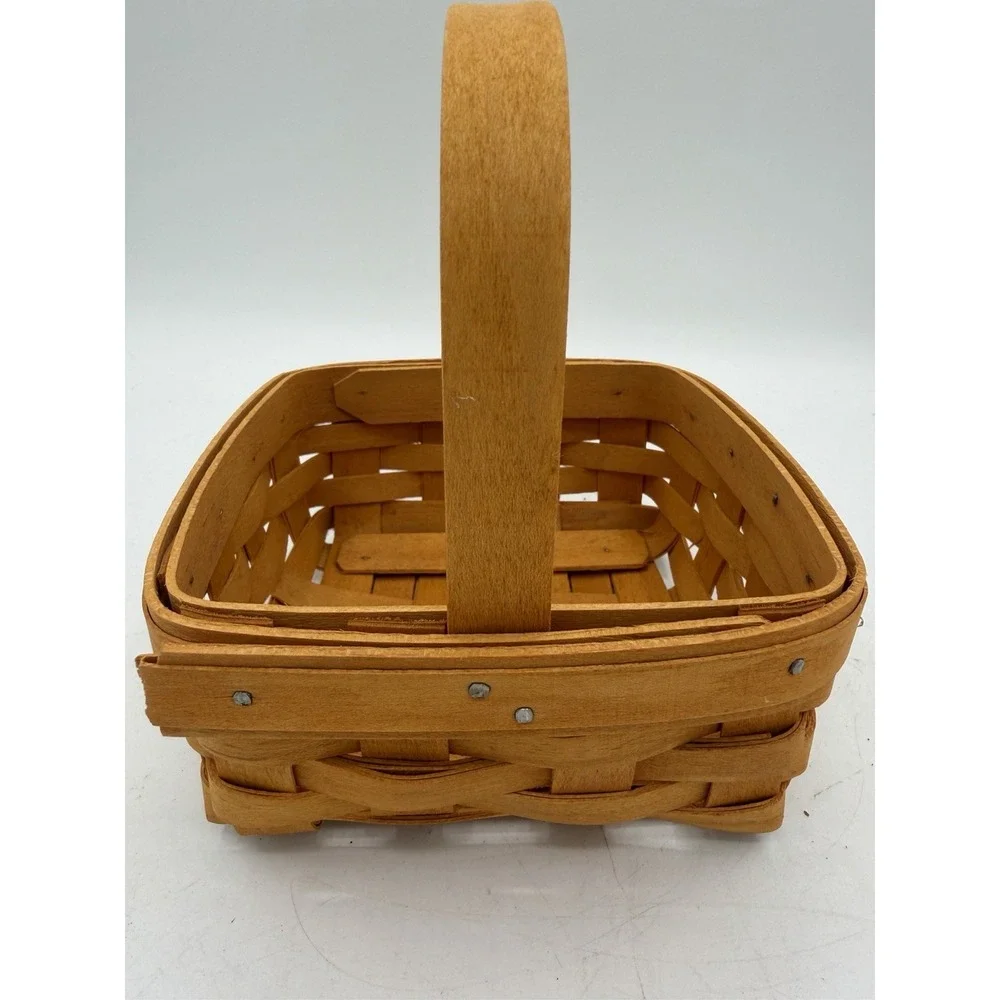 Longaberger 2001 Tarragon Basket‎ 🌿🧺 – NEW – Beautiful Herb‑Inspired Classic